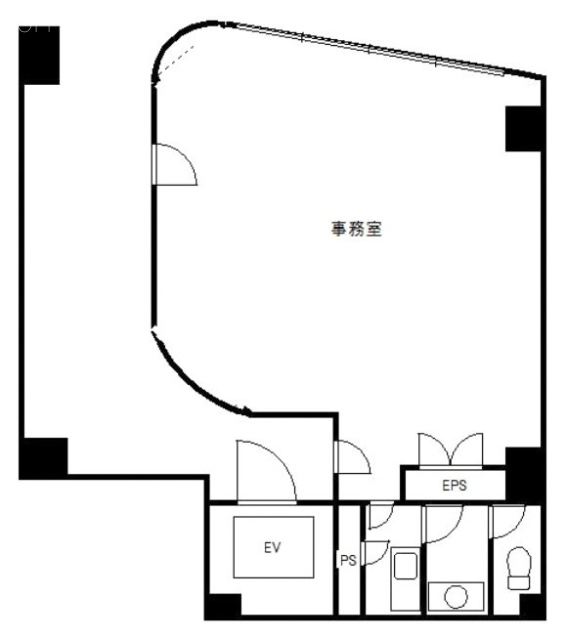 アライズ第3ビル1F 間取り図