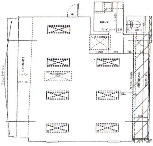 ロイヤル北上野1F 間取り図