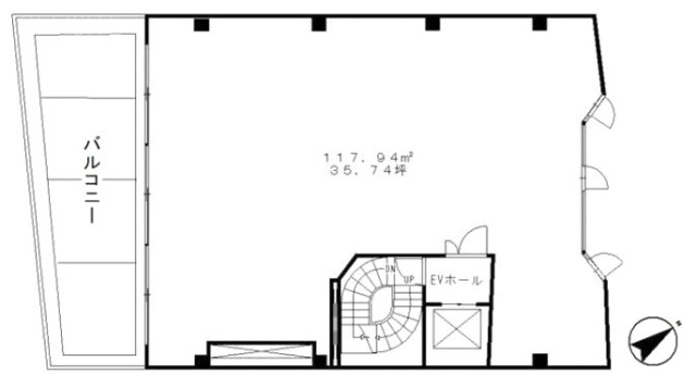 NCKビル4F 間取り図