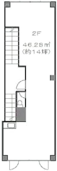 佐伯ビル2F 間取り図