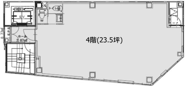 IRIE FIRST PLAZA(アイリーファーストプラザ)4F 間取り図