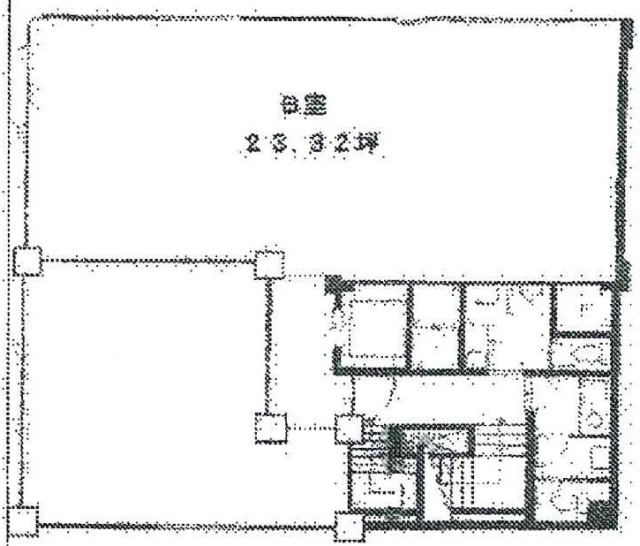 伊勢萬ビルB 間取り図