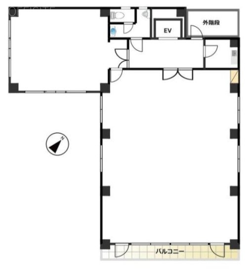 水越ビル201 間取り図