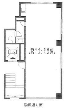 サトウビルA 間取り図
