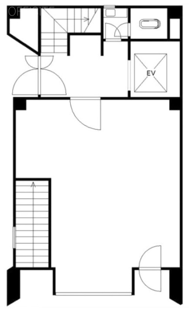 興亜第一ビル1F 間取り図