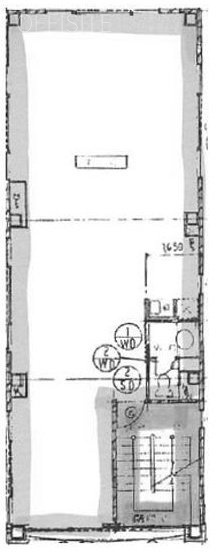 日庄別館3F 間取り図