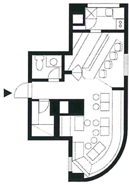 横浜エクセレントⅩⅡビル601 間取り図