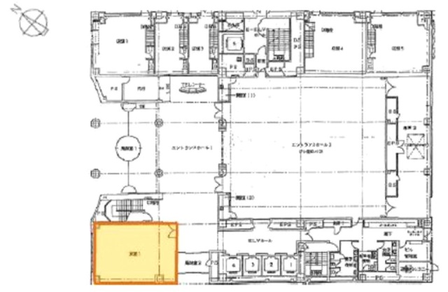 三共横浜ビル1F 間取り図