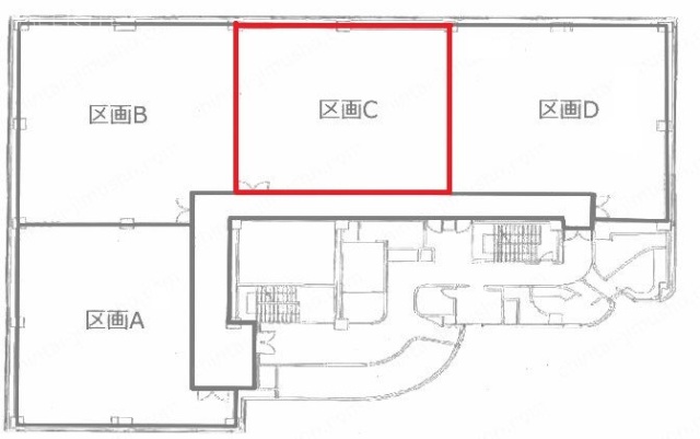 立川ビジネスセンタービルC 間取り図