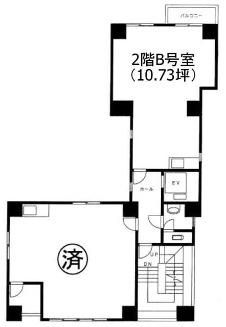 上田ビルB 間取り図