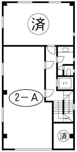 エスケービルA 間取り図