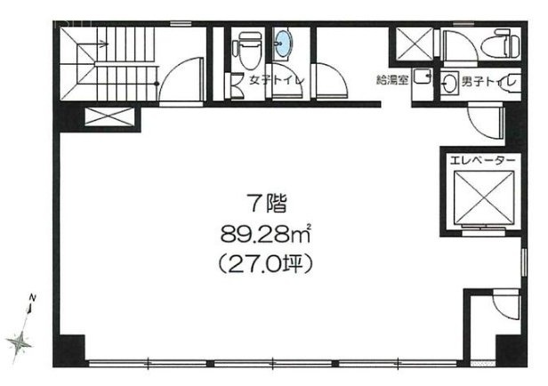 UETAKEビル7F 間取り図