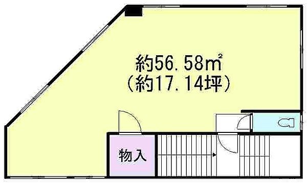 上賀ビル3F 間取り図