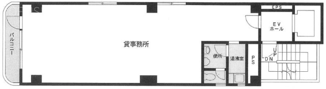 OGURAビル6F 間取り図