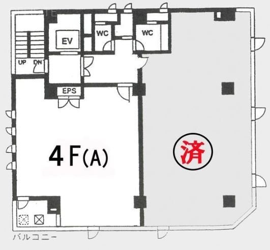 第10平沼ビルA 間取り図