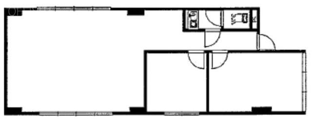 タカノビル2F 間取り図