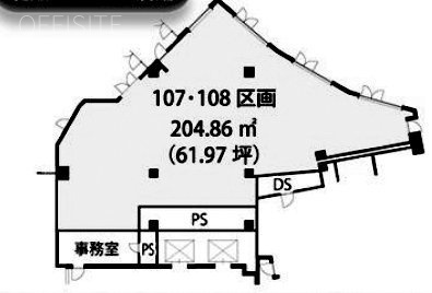 Tennozu Bay Tower107・108 間取り図