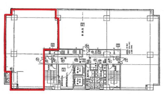 関内トーセイビルⅢA 間取り図