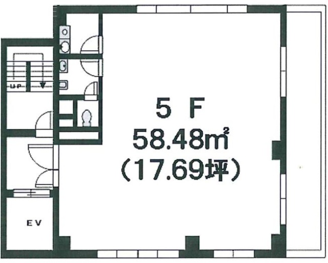 石井ビル5F 間取り図