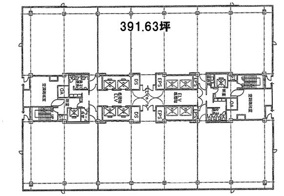 横浜西口KNビル3F 間取り図