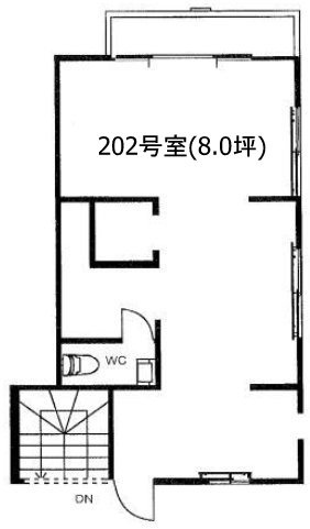 パールハウス202 間取り図