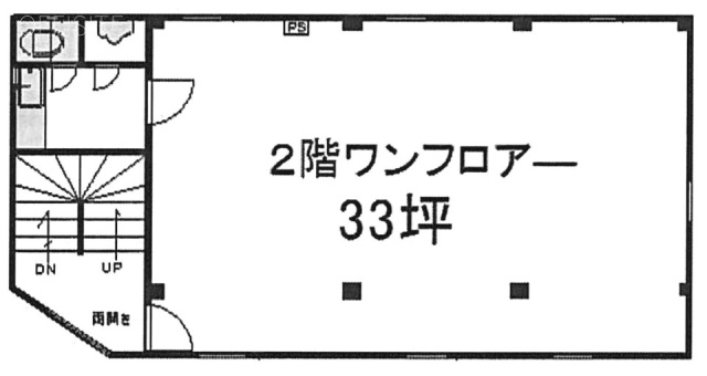 司プライズビル2F 間取り図