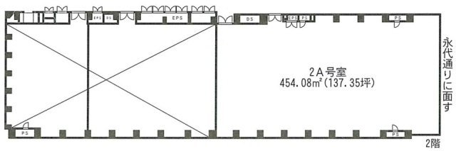 アクロス新川ビルA 間取り図