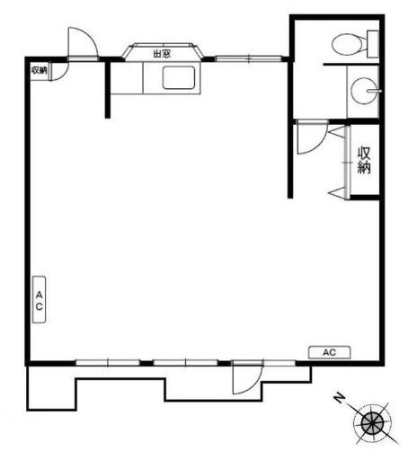 ソシアル道玄坂601 間取り図