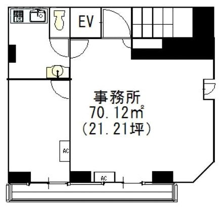 DSG浜松町ビル5F 間取り図