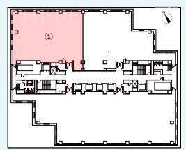 芝浦スクエアビル16F 間取り図