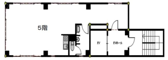 大都ビル5F 間取り図