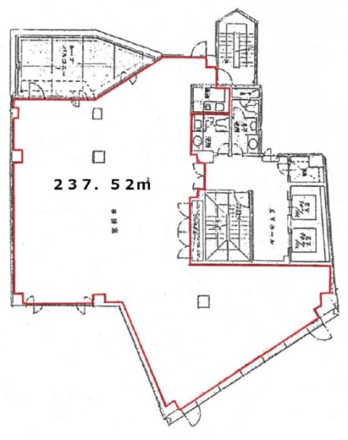 エムジー市ヶ谷5F 間取り図