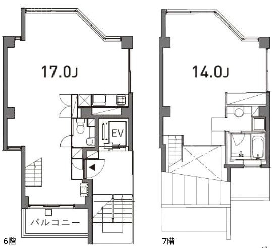 torre vista6F～7F 間取り図