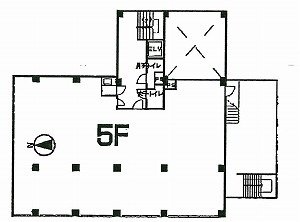 第一大門ビル5F 間取り図