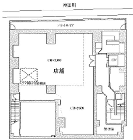 GYB秋葉原(秋葉原南ビジネスセンター)B1F 間取り図