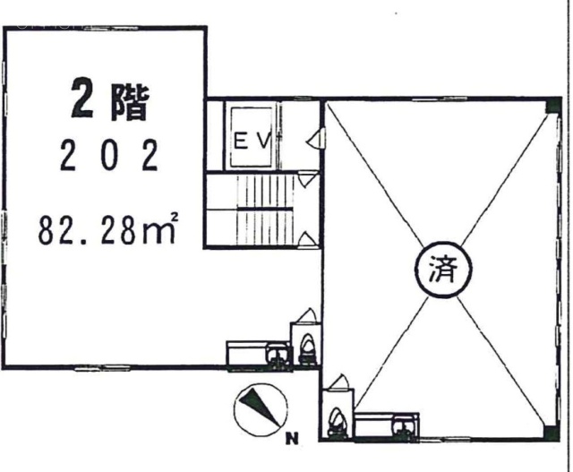 笠原ビル202 間取り図