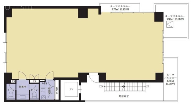 VORT赤坂Ⅲ5F 間取り図