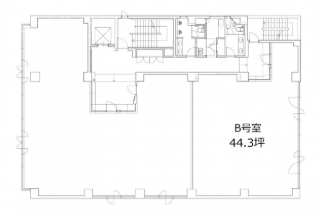 大森プラザビル6F 間取り図