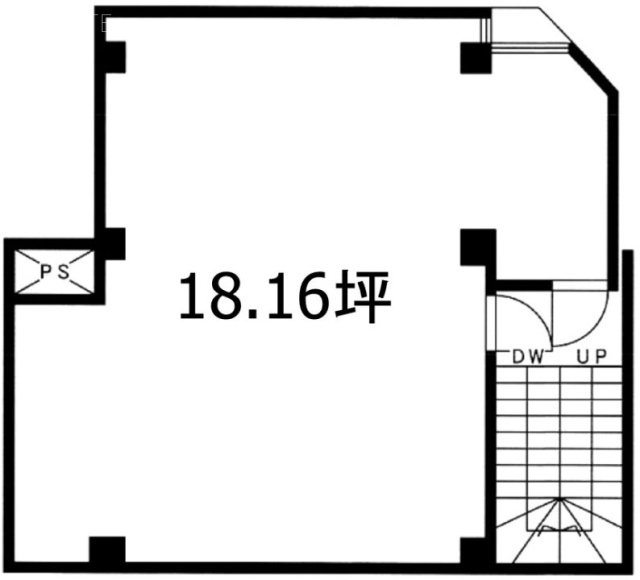 第一長谷川ビル2F 間取り図
