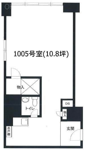 たつむら青山マンション1005 間取り図