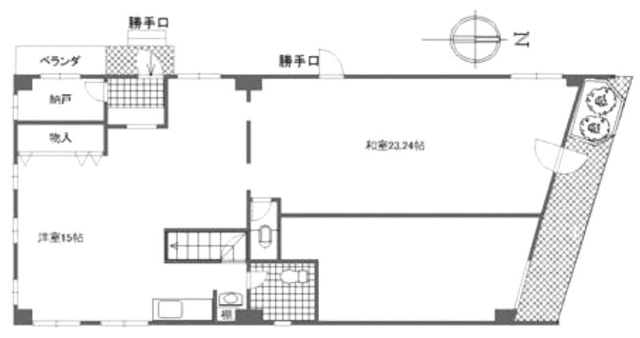 メイゾンオーク101 間取り図