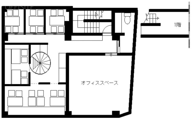 いづみビルB1F 間取り図