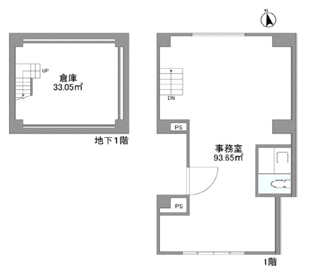 ハピネス・イン湯島101 間取り図