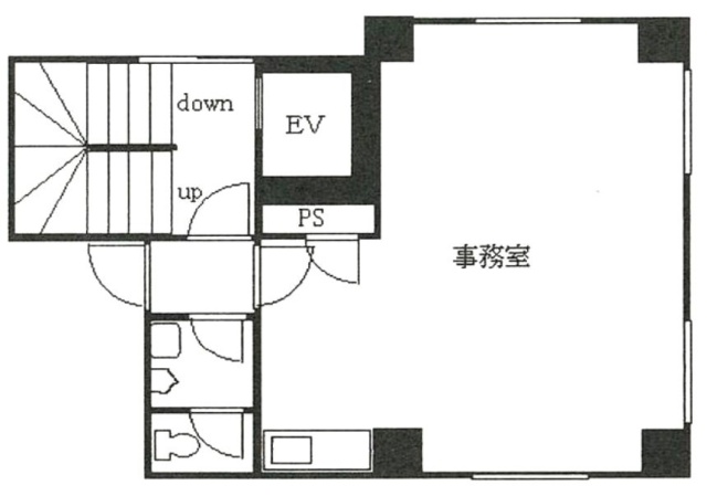 今井ビルB 間取り図
