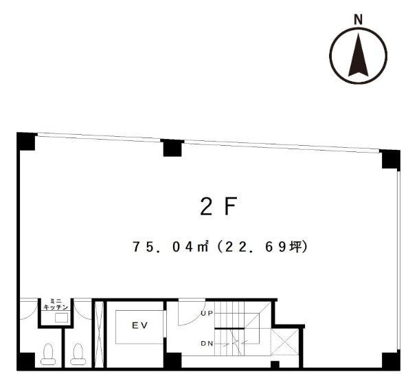 JLGビル2F 間取り図