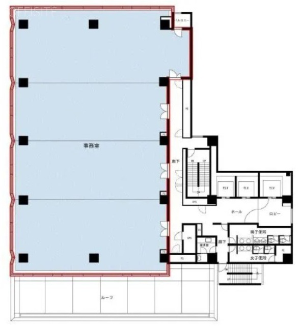 KDX西新橋ビル2F 間取り図