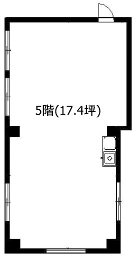 お花茶屋ビルC 間取り図