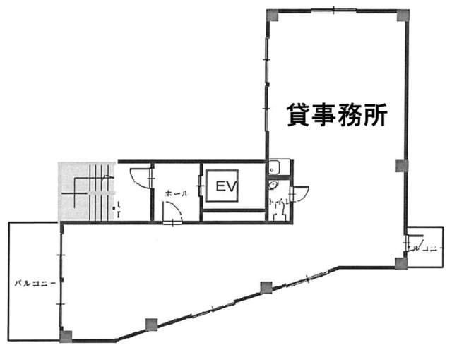 あづまビル4F 間取り図