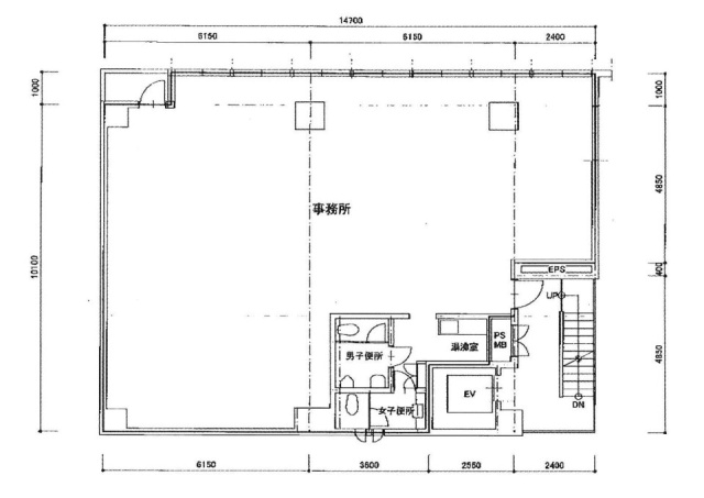 シャンヴィラカテリーナ3F 間取り図