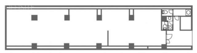 オリンピックイン渋谷B1F 間取り図